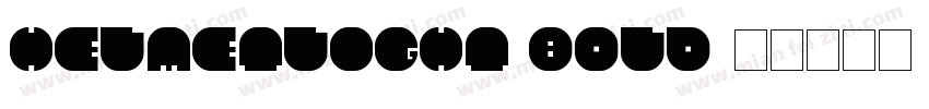 HelmetLight Bold字体转换
